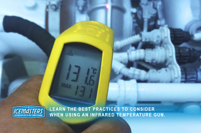 Use these tips on how to best use a temperature gun